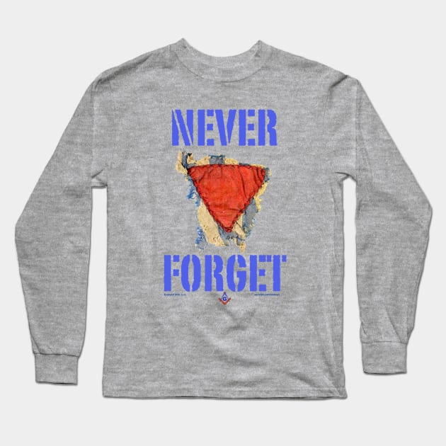 Never Forget Long Sleeve T-Shirt by EssexArt_ABC